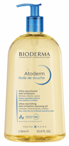 Bioderma Atoderm Huile de douche 1L