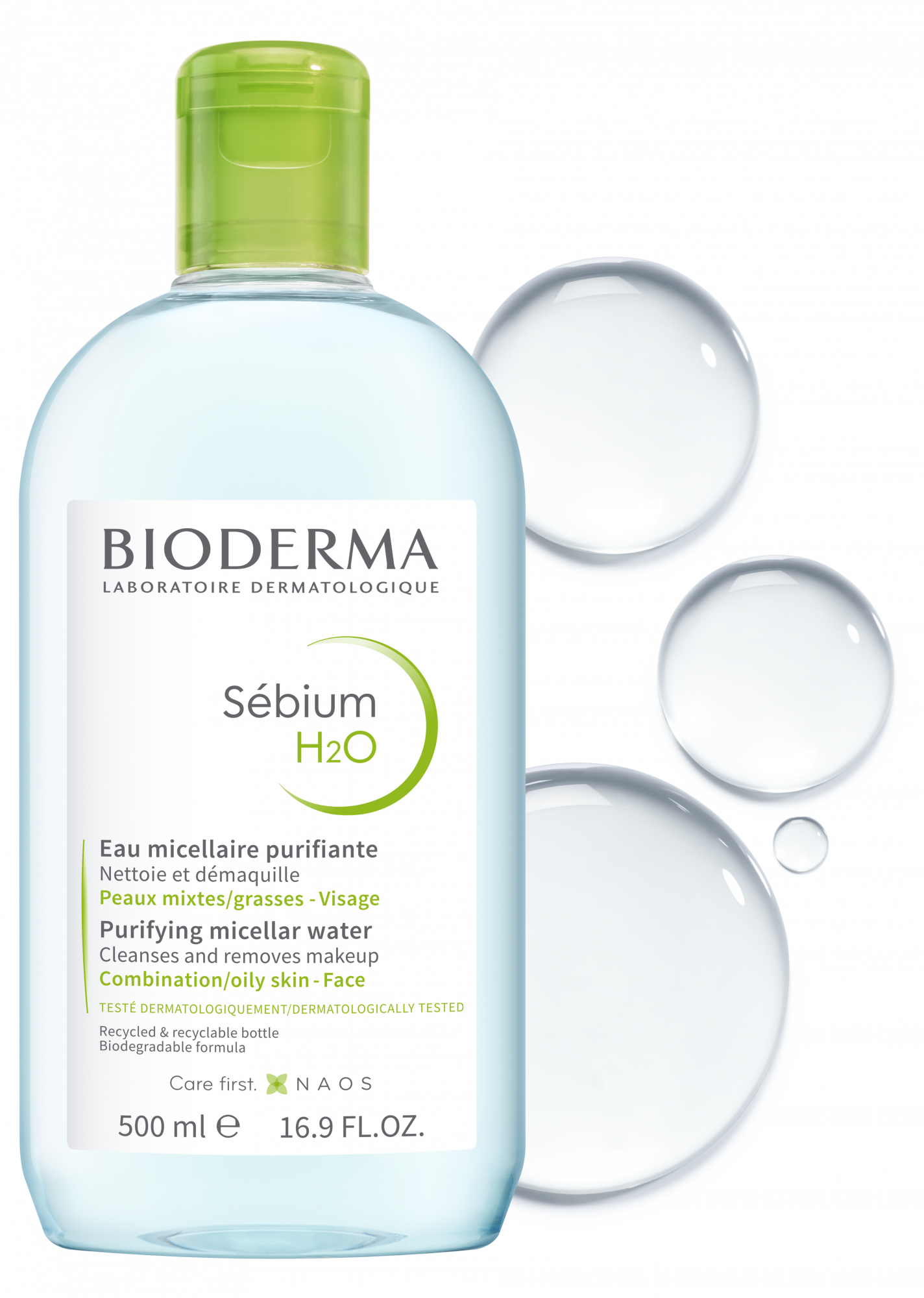 Bioderma Sébium H2O Agua micelar 500ml