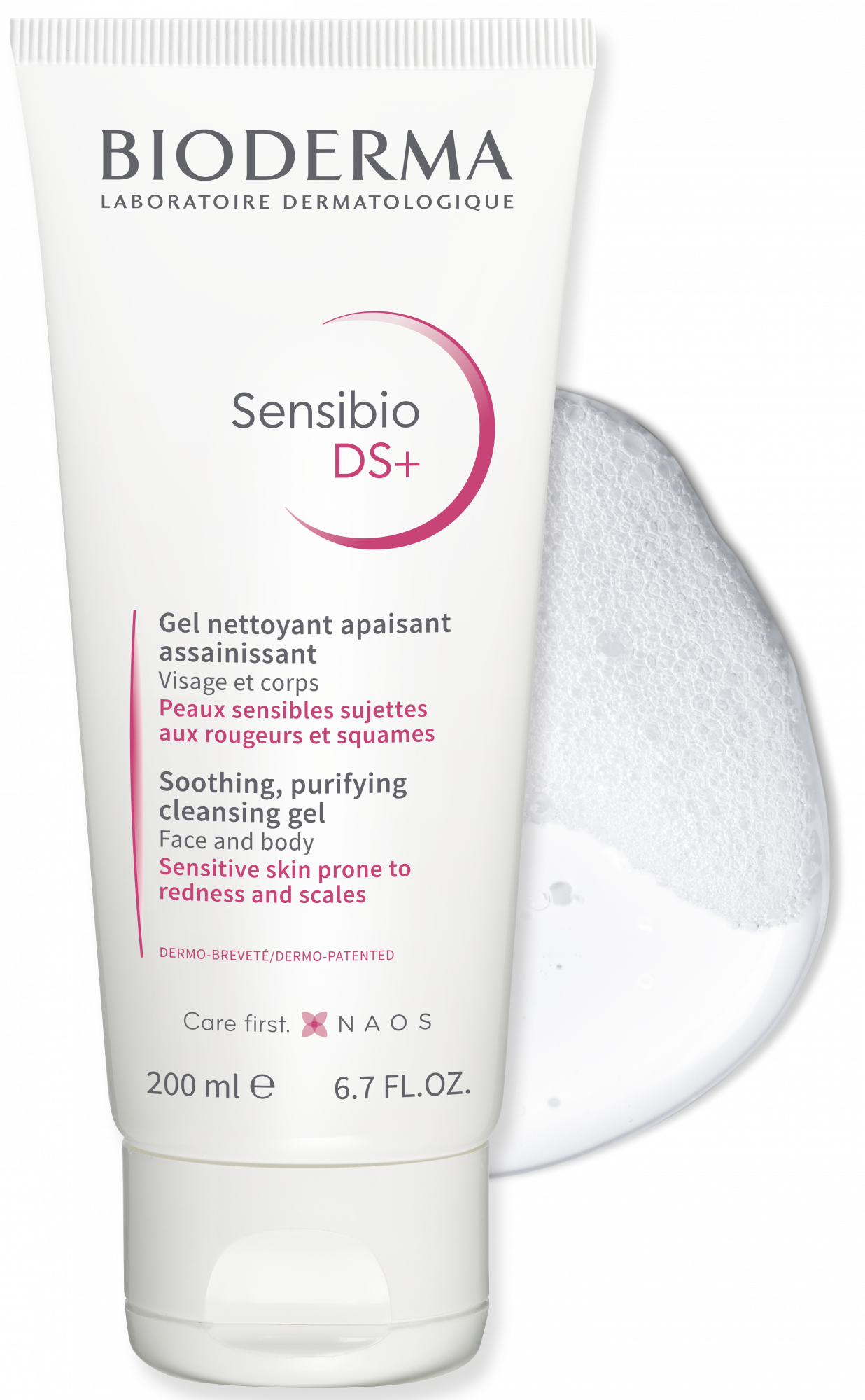 Bioderma Sensibio DS+ Gel nettoyant 200ml