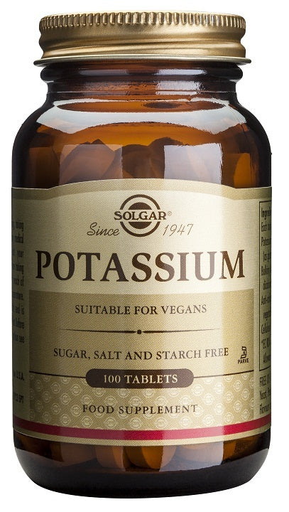 Solgar Potasio 100 comprimidos