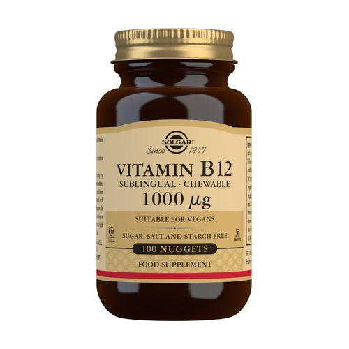 Solgar Vitamina B12 1000 μg 100 comprimidos