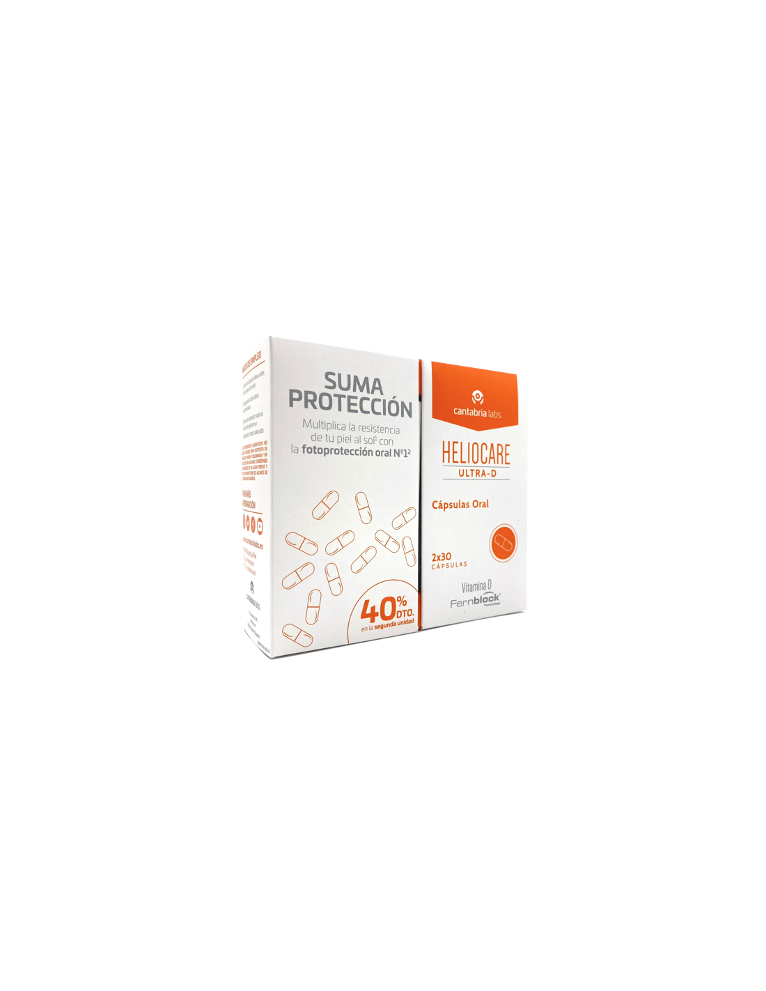 Heliocare Ultra D Capsulas Oral 2*30 capsulas