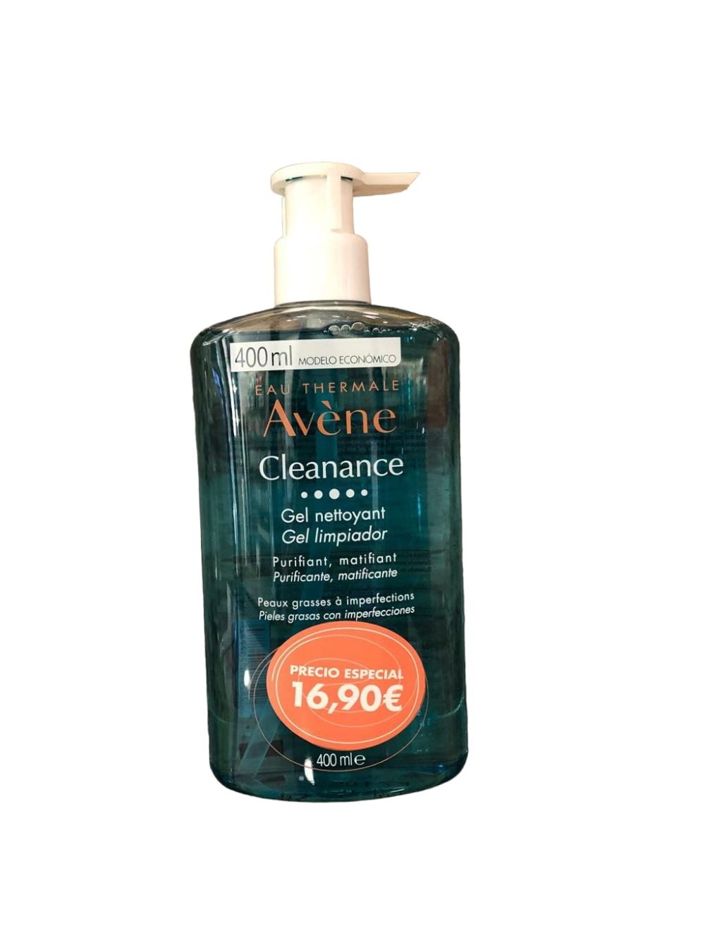 Avene Cleanance Gel limpiador 400ml