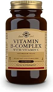 Solgar Vitamin B-Complex con Vitamin C 100 comprimidos