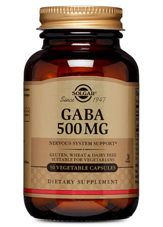 Solgar GABA 500 mg 50 capsulas vegetales